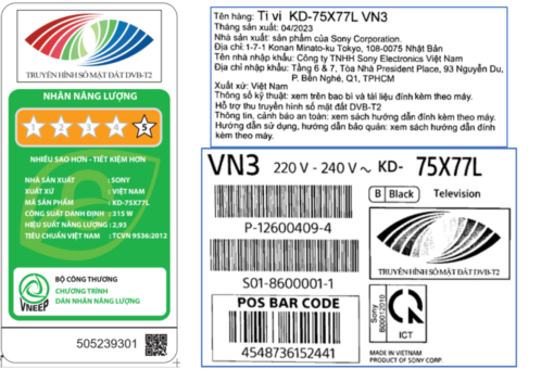 Google Tivi Sony 4K 75 inch KD-75X77L