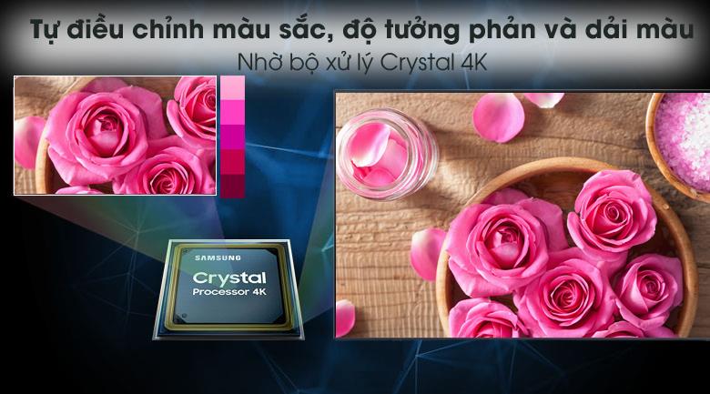 Smart Tivi Samsung 4K 55 inch 55AU8000 Crystal UHD