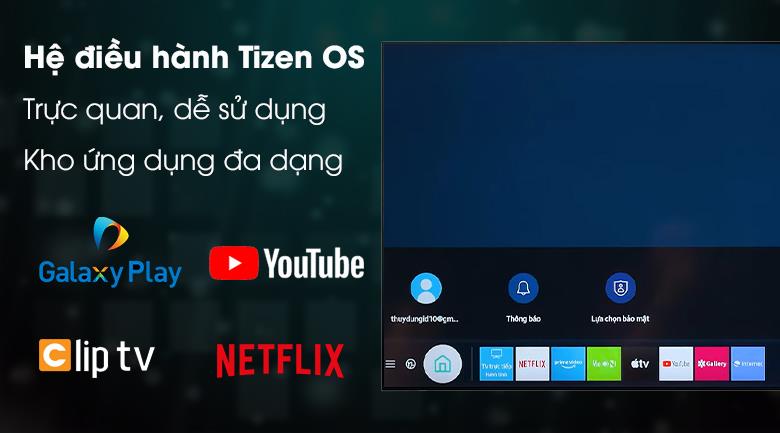 Smart Tivi Samsung 4K 55 inch 55AU8000 Crystal UHD