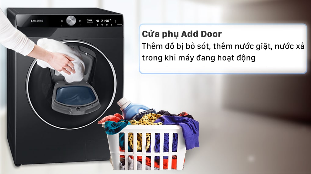 Máy giặt Samsung Inverter 10 Kg WW10TP54DSB/SV