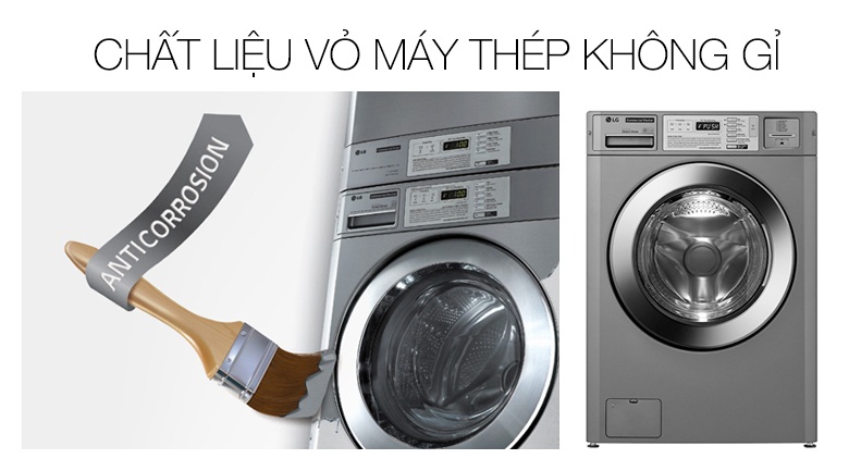 Bộ Máy Giặt Sấy Chuyên Dụng LG Giant-C Giặt 19kg Sấy 19kg