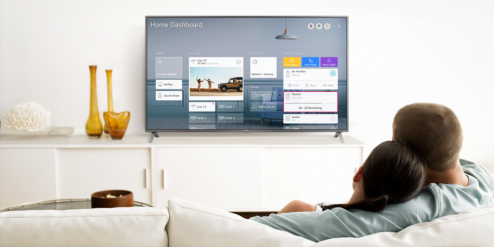 Smart Tivi LG 4K 75 inch 75UN8000PTB ThinQ AI