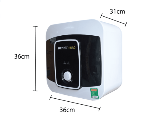 Bình nóng lạnh Rossi Puro 15 lít vuông RPO15SQ