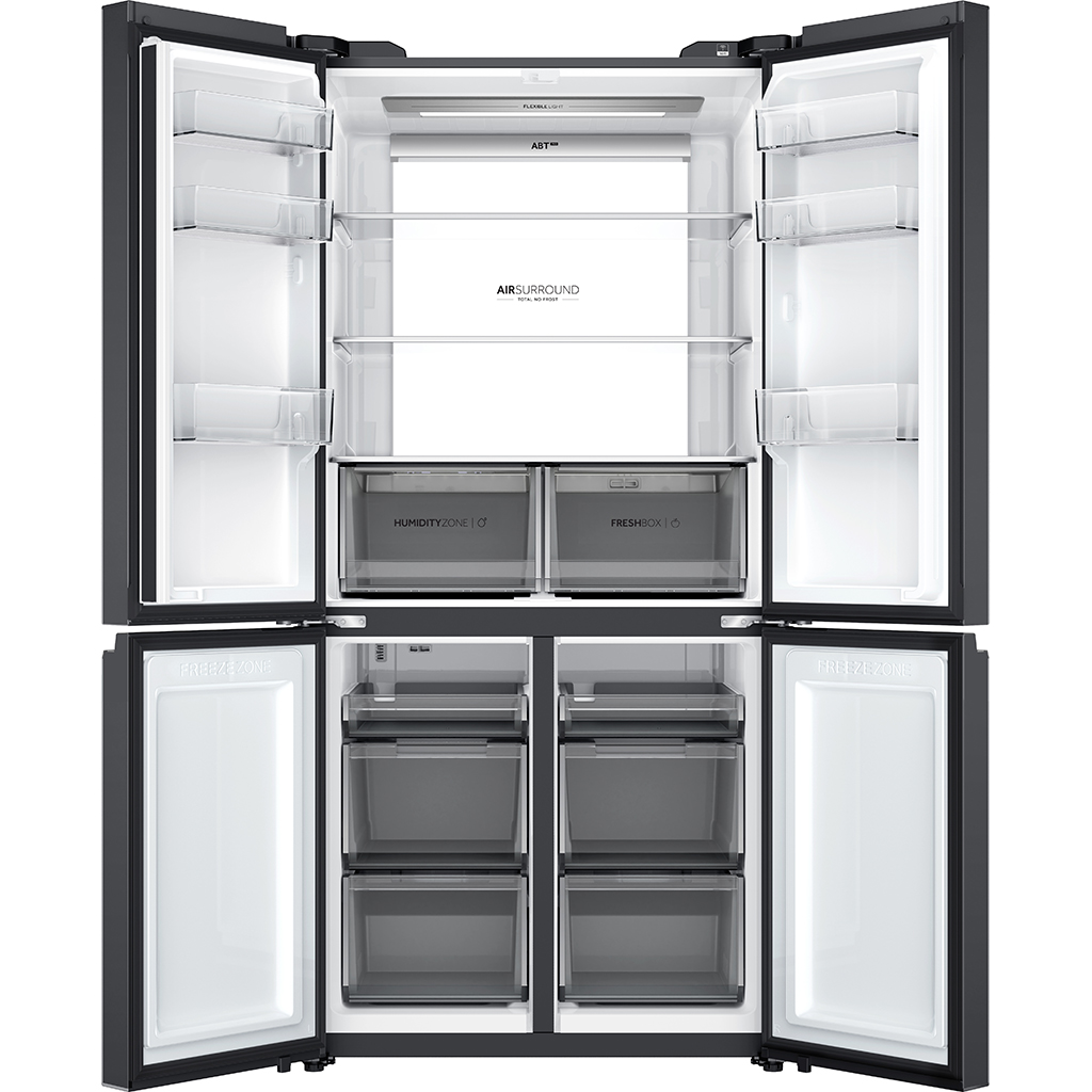 Tủ lạnh Aqua Inverter 660 lít Multi Door AQR-M727XA(GS)U1
