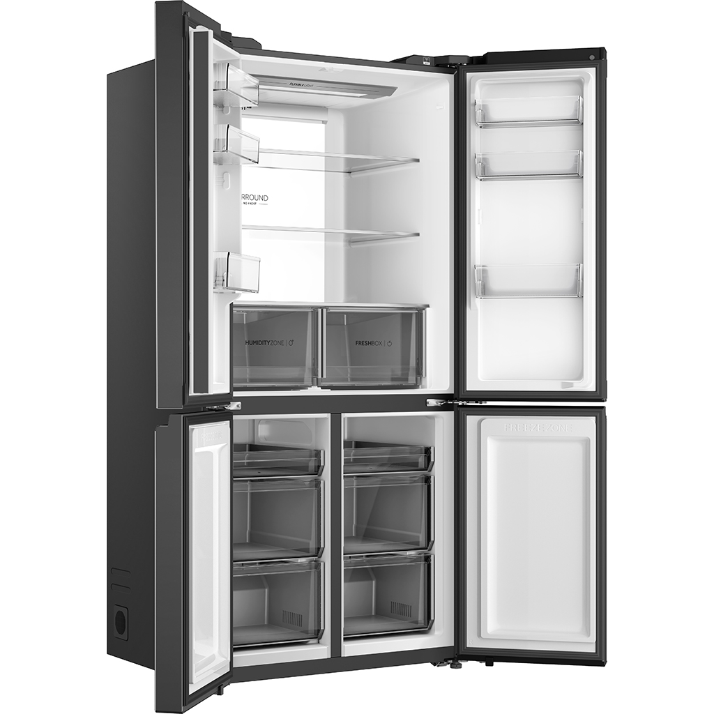 Tủ lạnh Aqua Inverter 660 lít Multi Door AQR-M727XA(GS)U1