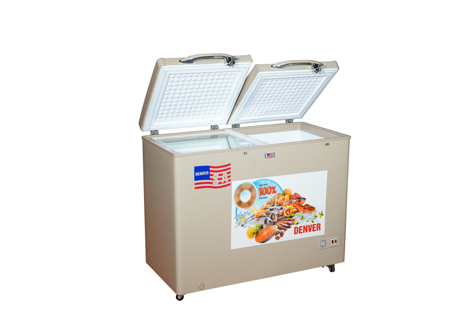 Tủ đông Denver AS 500HDI-Lòng Inox