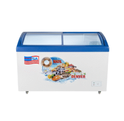 Tủ đông mặt kính 360 lít Denver AS-559K-Lòng chống dính