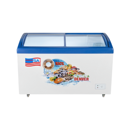 Tủ đông mặt kính 360 lít Denver AS-559K-Lòng chống dính
