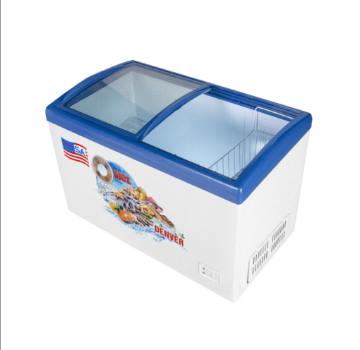 Tủ đông mặt kính 360 lít Denver AS-559K-Lòng chống dính