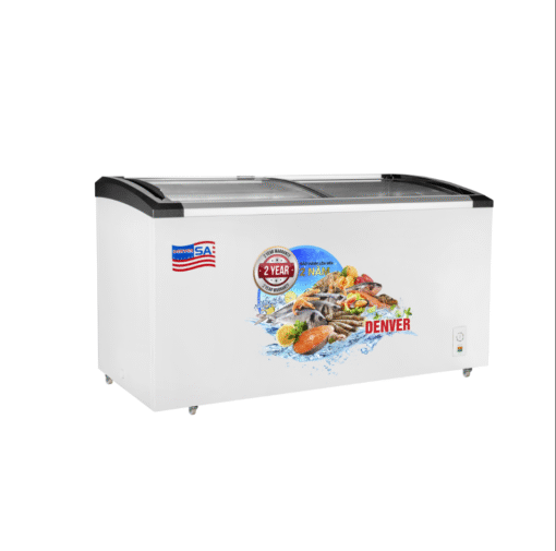Tủ đông mặt kính 500 lít Denver AS-780K lòng chống dính