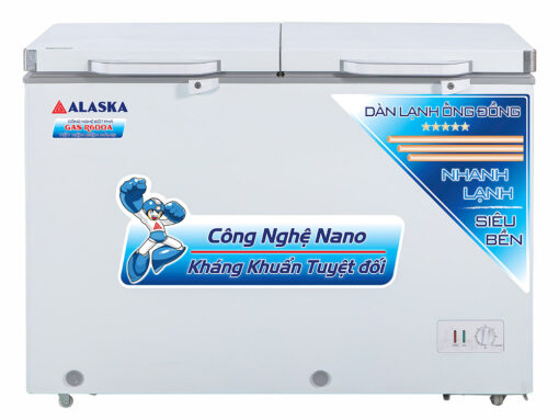 Tủ đông 2 ngăn 550 lít Alaska BCD-5568C