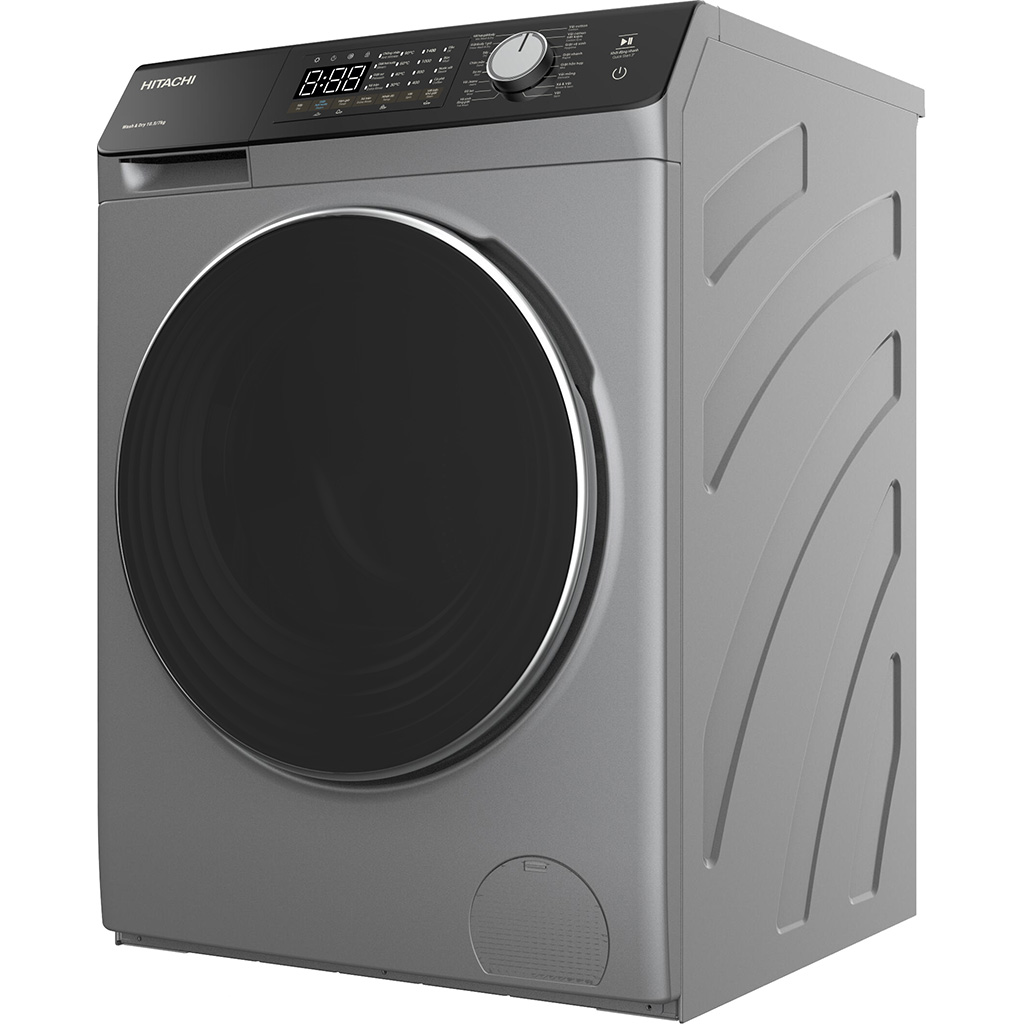 Máy giặt sấy Hitachi Inverter giặt 10.5 kg - sấy 7 kg BD-D1054HVOS