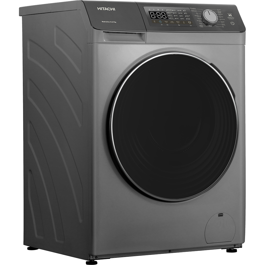 Máy giặt sấy Hitachi Inverter giặt 10.5 kg - sấy 7 kg BD-D1054HVOS