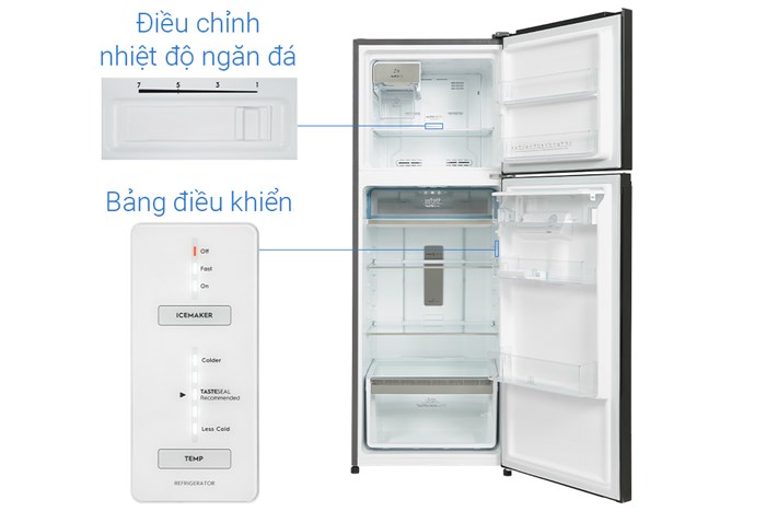 Tủ lạnh Electrolux Inverter 312L ETB3460K-H
