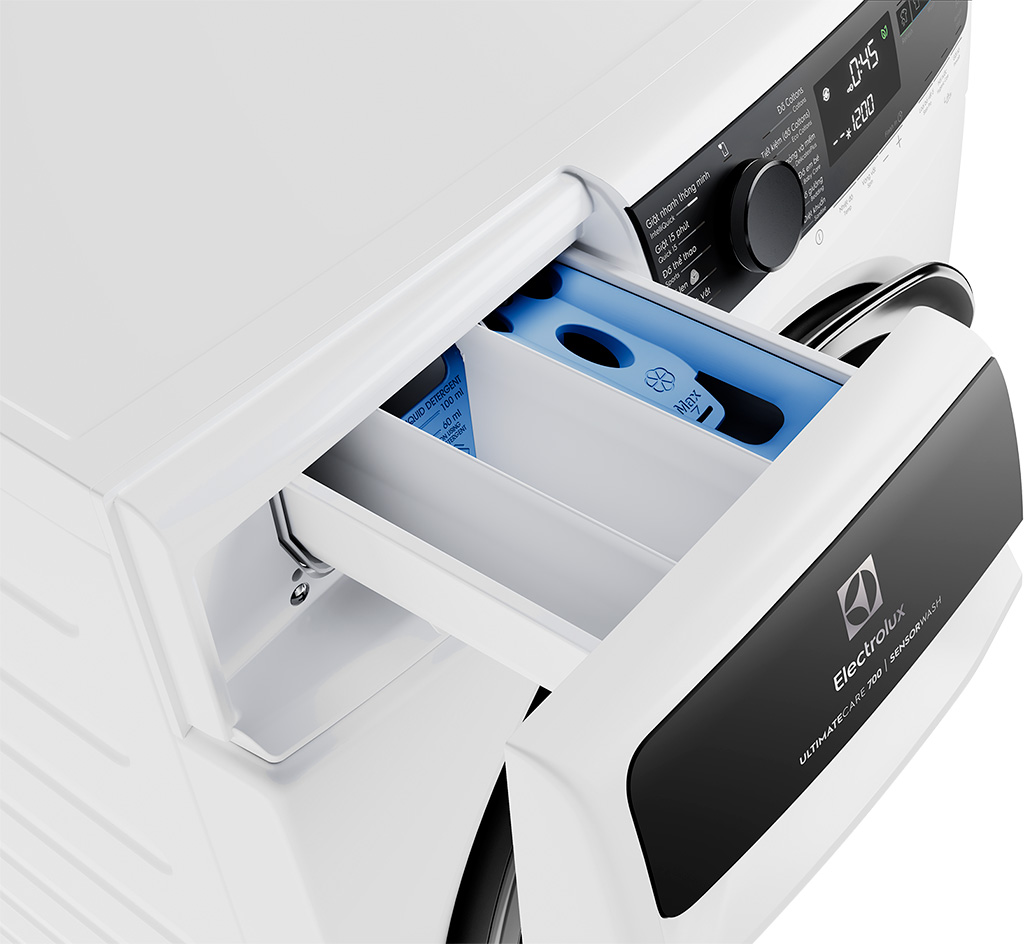 Máy giặt cửa trước Electrolux lồng ngang UltimateCare 700 Inverter 11 kg EWF1143R7WC