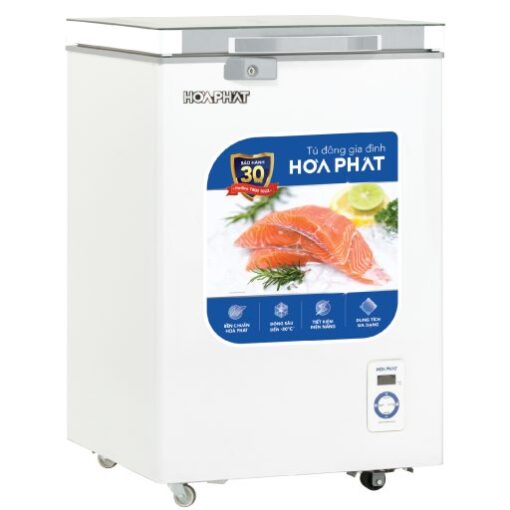 Tủ đông Hòa Phát HPF AD6107.T1 mặt kính 1 ngăn 1 cánh