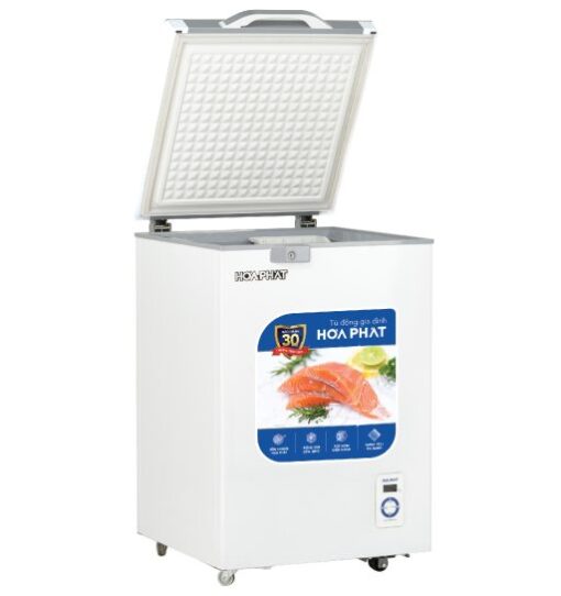 Tủ đông Hòa Phát HPF AD6107.T1 mặt kính 1 ngăn 1 cánh