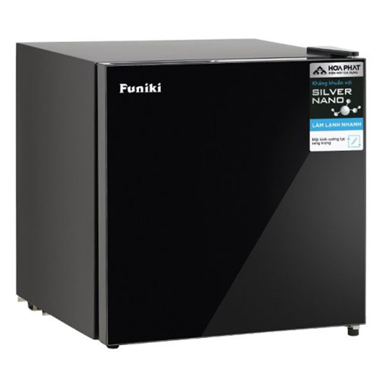 Tủ lạnh mini Funiki Hoà Phát cánh kính HR-S646GB 46 lít