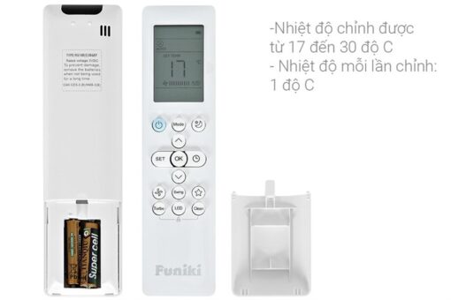 Điều Hòa Funiki 1 chiều 12.000btu HSC12TMU