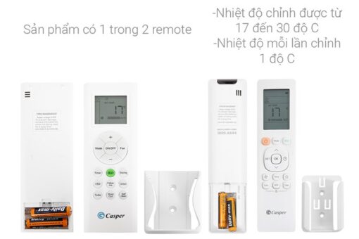 Điều hòa Casper 1 chiều Inverter 18000BTU IC-18TL32
