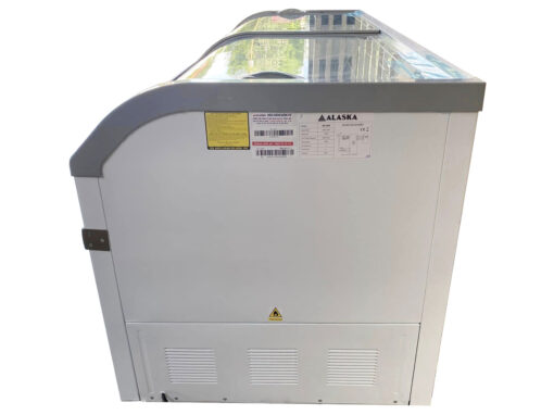 Tủ đông Alaska mặt kính cong 550 lít KC-550