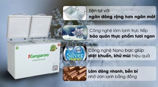 Tủ đông Kangaroo 192 lít KG 266NC2