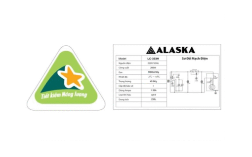 Tủ mát Alaska 250 lít LC-333H