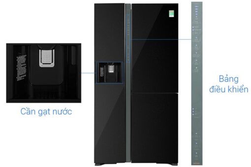 Tủ lạnh Hitachi R-MX800GVGV0 GBK 569 lít 3 cánh Inverter