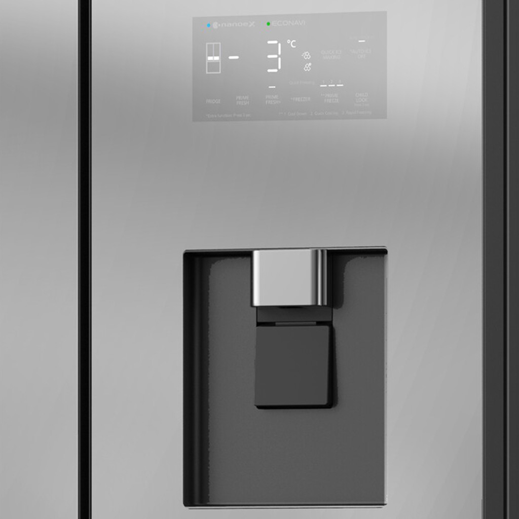 Tủ lạnh Panasonic Inverter 495L NR-CW530XHHV