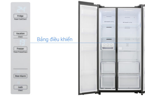 Tủ lạnh Samsung Inverter 647 lít RS62R50014G/SV
