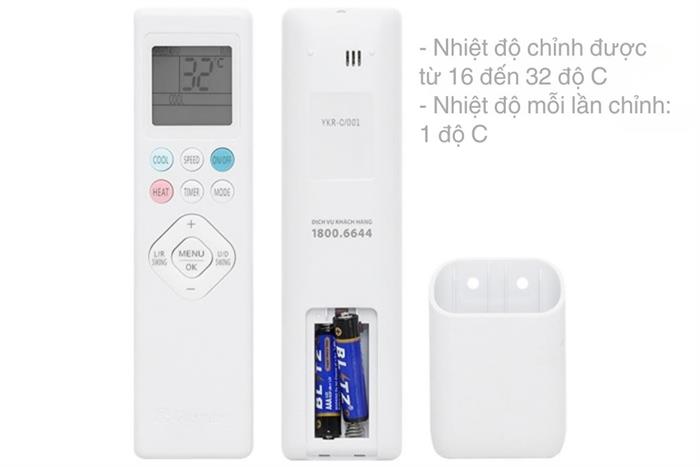 Điều hòa Casper inverter 1 chiều 18000 BTU TC-18IS36