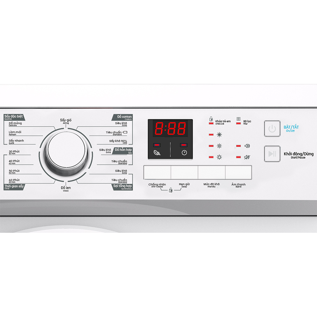 Máy sấy thông hơi Casper 7.2 kg TD-72VWD