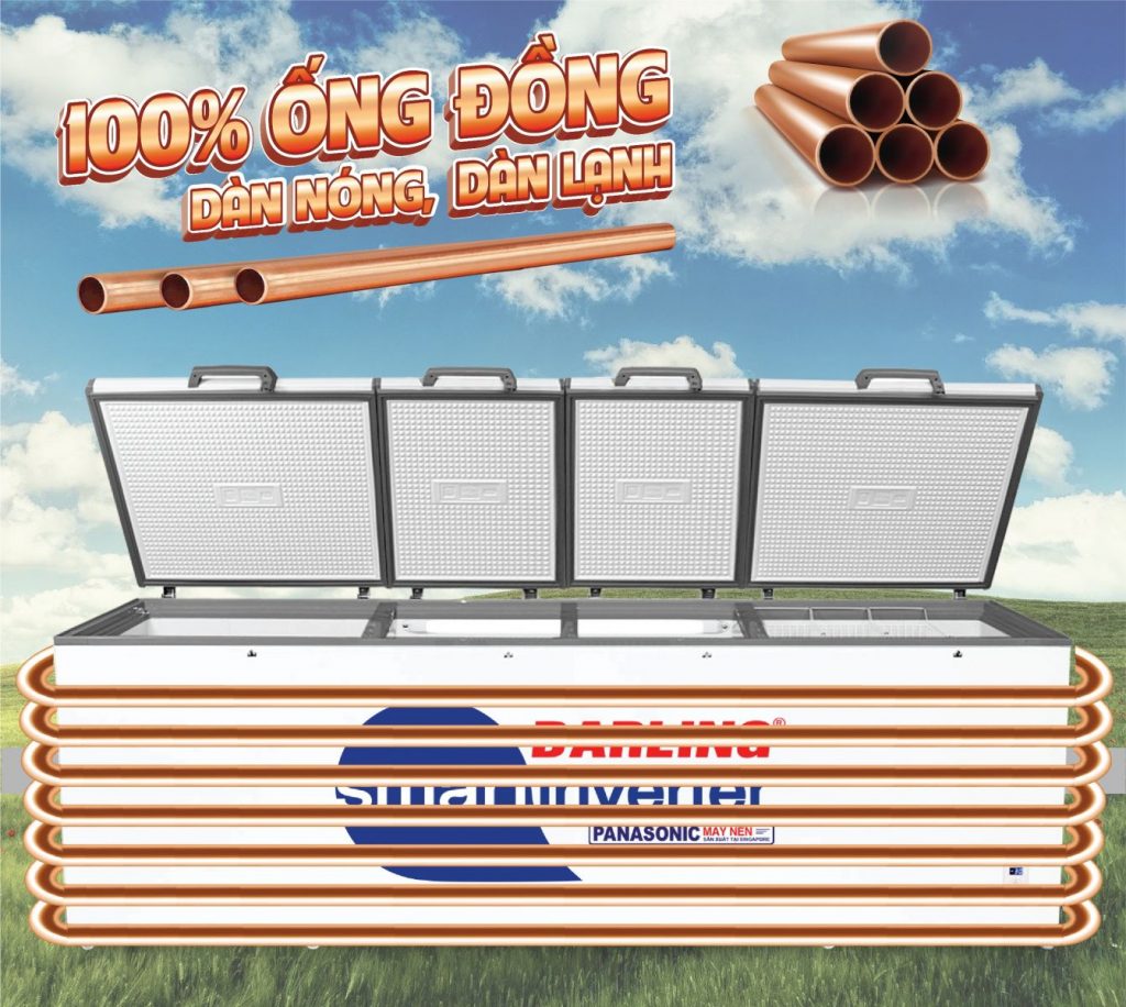 Tủ đông Darling DMF-1779ASI Inverter 4 cánh