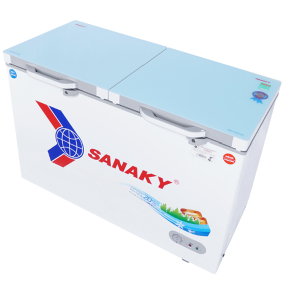 Tủ đông Sanaky 2 cánh Inverter 360 lít VH-3699A4KD