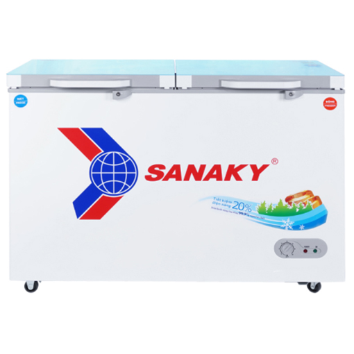 Tủ đông Sanaky 2 cánh Inverter 360 lít VH-3699A4KD