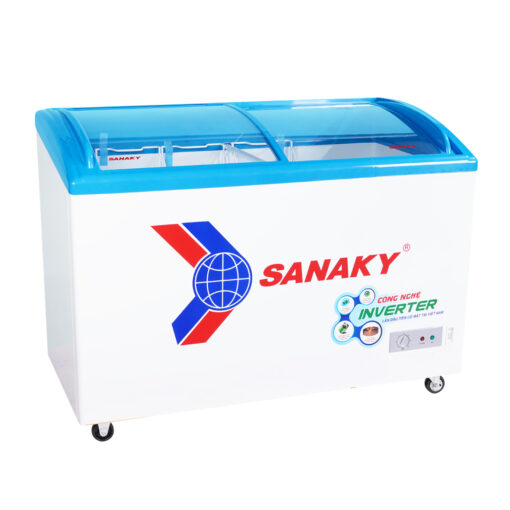 Tủ đông kính cong Sanaky Inverter 340 lít VH-4899K3