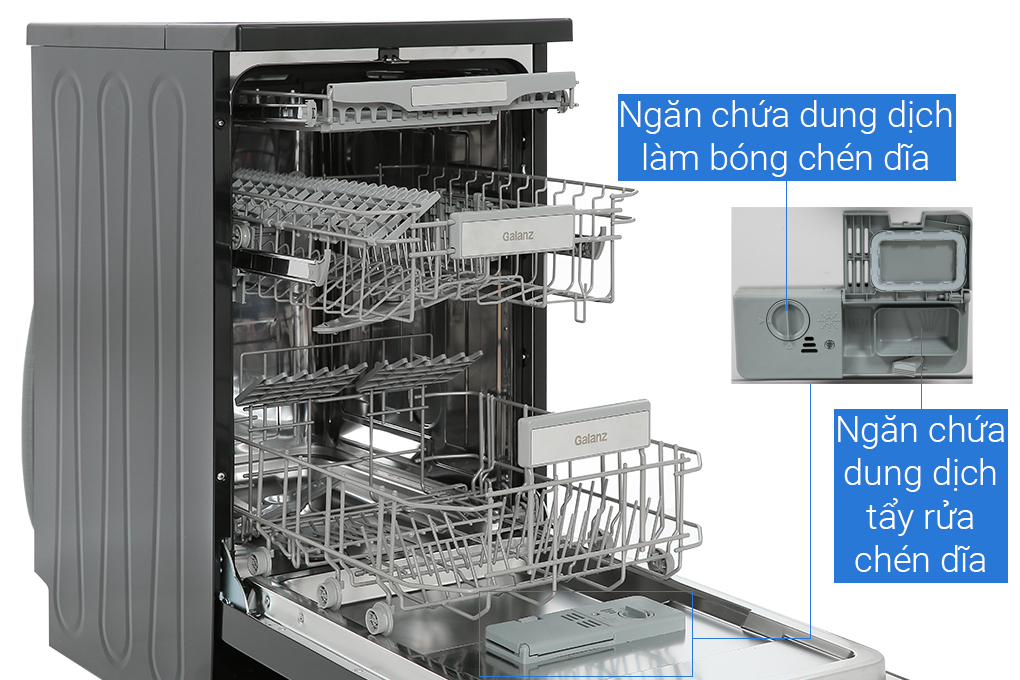 Máy rửa bát bát độc lập Galanz 11 bộ W45A3A401M-0E1(B)