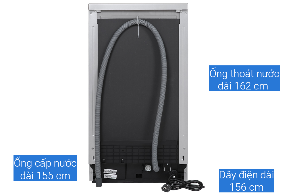 Máy rửa bát bát độc lập có sấy Galanz 11 bộ W45A3A401M-0E1(SS)