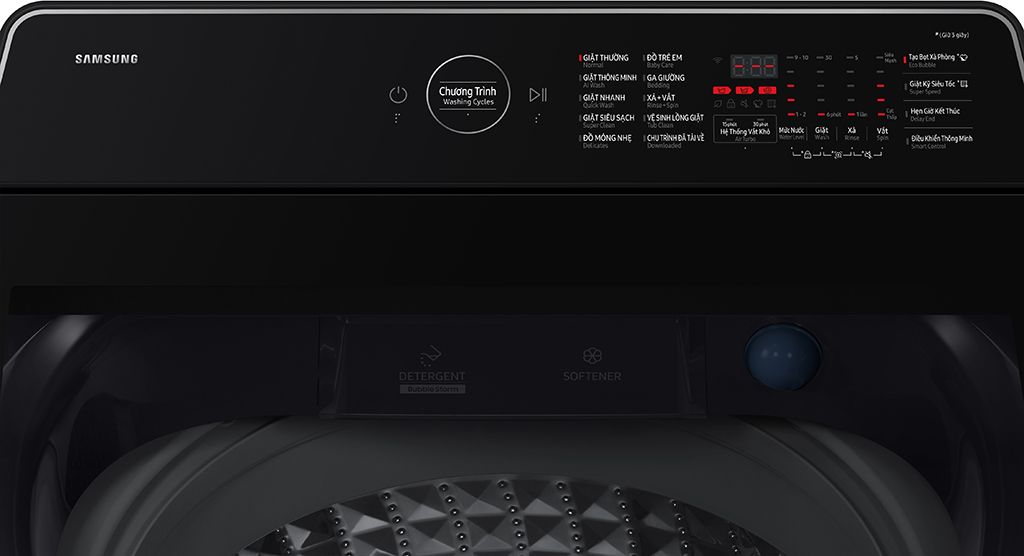 Máy giặt cửa trên 15kg Samsung lồng đứng Inverter WA80F15S5CSV