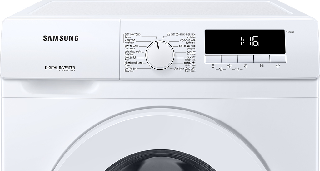 Máy giặt cửa trước Samsung lồng ngang Inverter 8kg WW80T3020WW