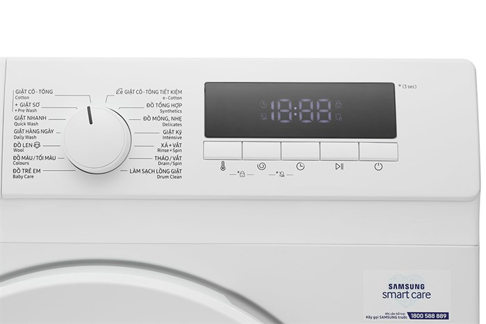 Máy giặt cửa trước Samsung lồng ngang Inverter 9 KG WW90T3040WW/SV