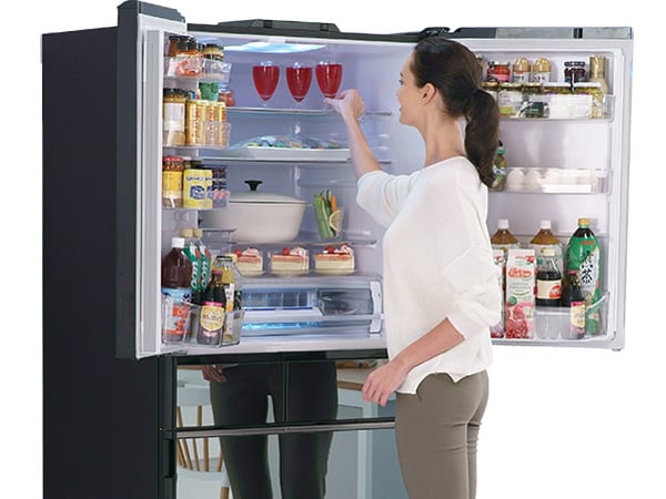 Tủ lạnh Hitachi Inverter 735 lít Multi Door R-ZX740KV X