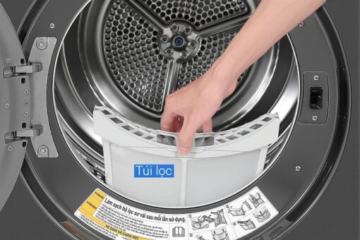 Máy sấy bơm nhiệt LG 10.5 kg DVHP50B
