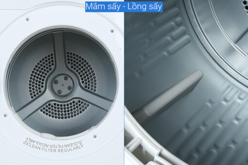 Máy sấy thông hơi Aqua 7 Kg AQH-V700FW