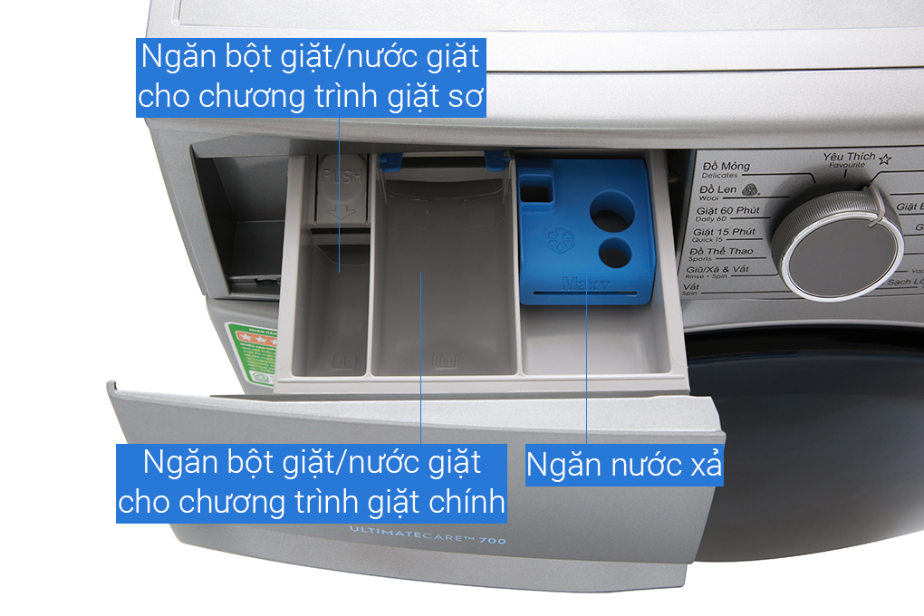 Máy giặt Electrolux Inverter 8 kg EWF8024ADSA