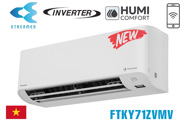 Điều hòa Daikin FTKY71ZVMV 24000 BTU 1 chiều inverter [Model 2025]