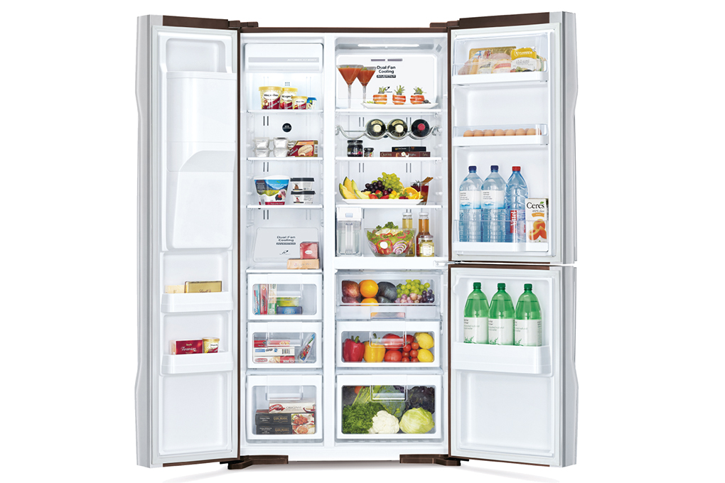 Tủ lạnh Hitachi Inverter 600 lít R-M700PGV2 GS