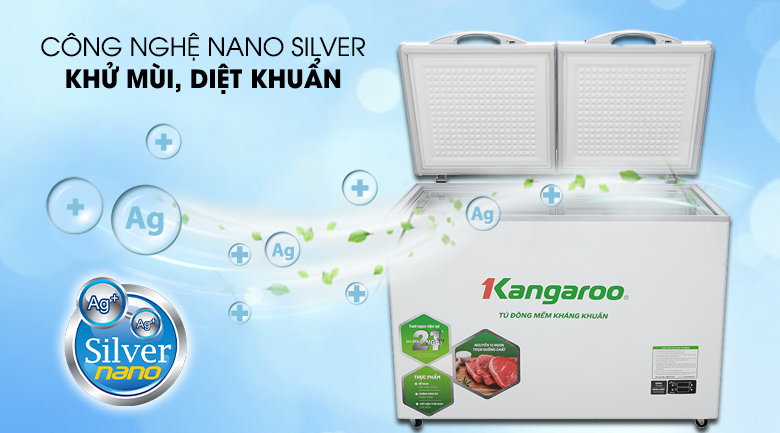Tủ đông mềm Kangaroo 252L KG408S2