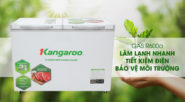 Tủ đông mềm Kangaroo 252L KG408S2