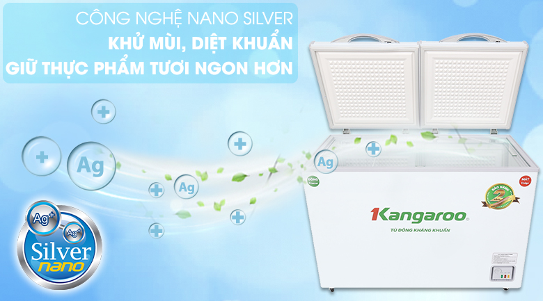 Tủ đông Kangaroo 252 lít KG 400NC2